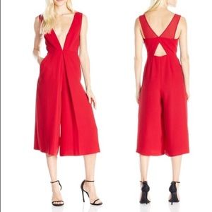 Bcbgeneration Red Jumpsuit